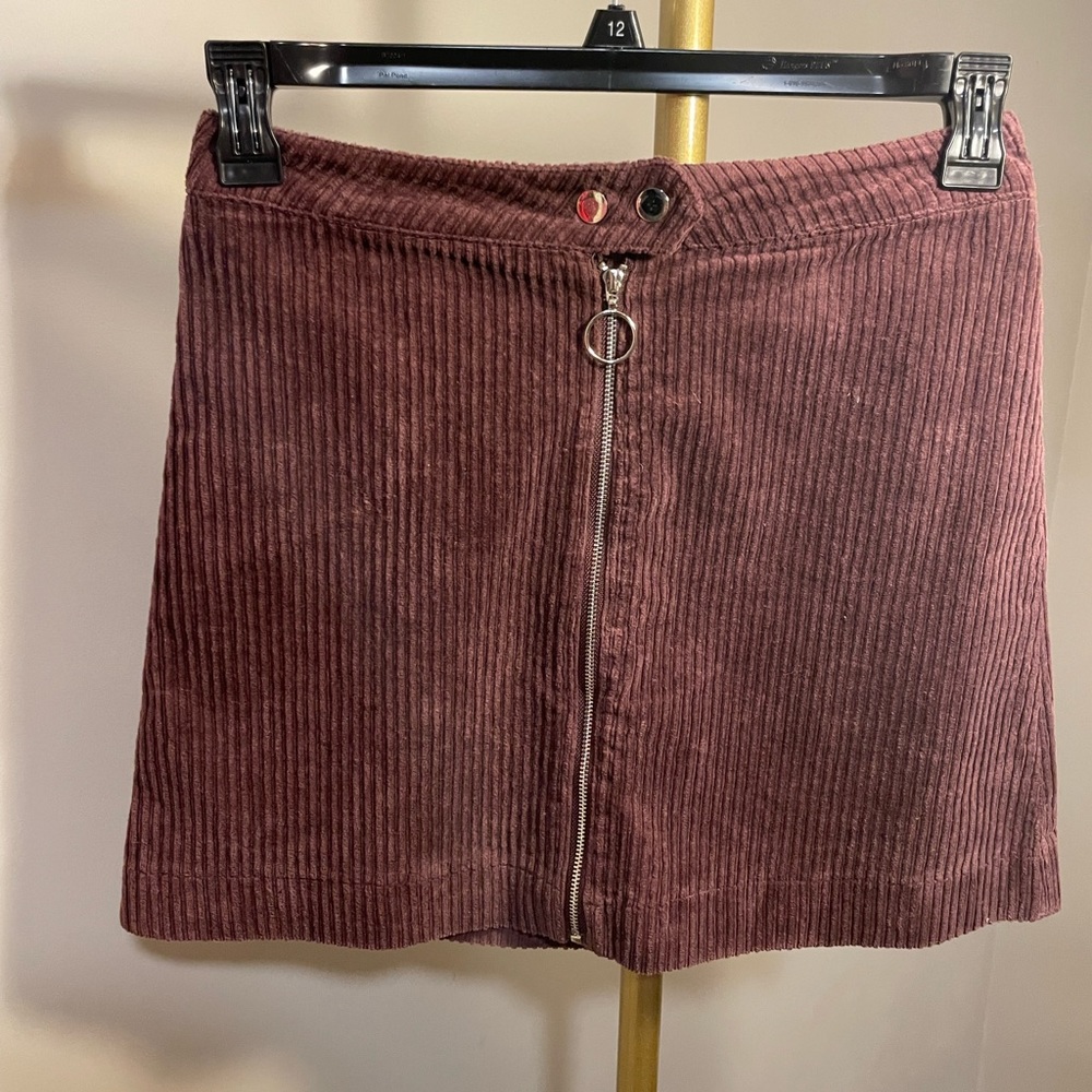 Boutique corduroy skirt